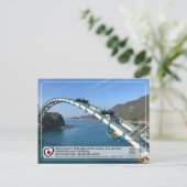 ユネスコWHS – 明治 – 美澄の西港 – 三角西港 ポストカード (スタンド正面)