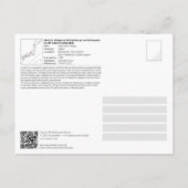 ユネスコWHS – 正親町村 – 白川郷・五箇山の合掌造り集落 ポストカード (裏面)