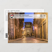 ユネスコWHS – 歴史的カイロ – 臆病な核 ポストカード (正面/裏面)