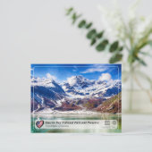 ユネスコWHS – 氷河ベイ国立公園と保存 ポストカード (スタンド正面)