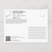 ユネスコWHS – 沖島 – 沖ノ島 ポストカード (裏面)