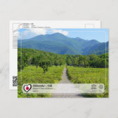 ユネスコWHS – 知床 – 知床 -山知西別 ポストカード (正面/裏面)