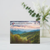 ユネスコWHS -素晴らし Smoky Mountains National Park ポストカード (スタンド正面)