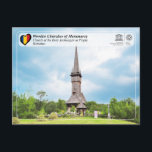 ユネスコWHS – 聖なる天使のプロピス教会 ポストカード<br><div class="desc">ユネスコWHSセリー – ユネスコの世界伝統サイトWHSセリー – ルーマニアの世界伝統サイトMaramureshaの木造の教会 – Biserici de lemn din Maramurebis – プロピシュの聖なる天使の教会 – これらの8つの教会は時代や地域からの建築的ソリューションの優れた例で違うす。マラムレシュの教会は、建物の西端に特徴的な背の高いスリムな鐘楼を持つ高い木材建築である。ルーマニア北部のこの山岳地帯の文化的景観の特定の言語表現である。大天使マイケルとガブリエルの教会はルーマニア正教会で、1798年に建てられた。名前：マラムレシャの木造の教会サイト：プロピスの国の聖天使の教会：ルーマニア場所：プロピシュ，マラムレシュの郡碑文： 1999カテゴリ：文化(iv)ユネスコ参照： 904-005特別な特徴：カードはサイトについてのより多くの情報をナビゲートするためのQRコードを裏面に持っているマラムレシャ – Biserici de lemn din Maramuresch – ポイネイル居城の聖経所の教会 – これらの8つの教会は、時代や地域からの建築的ソリューションの優れた例で違うす。マラムレシュの教会は、建物の西端に特徴的な背の高いスリムな鐘楼を持つ高い木材建築である。ルーマニア北部のこの山岳地帯の文化的景観の特定の言語表現である。聖経教会はルーマニア正教会で、1700年に建てられた。名前：マラムレシャ遺跡の木造の教会：ポイニレ城西国の聖経所の教会：ルーマニア場所：ポイニレ城西，マラムレシュ郡碑文： 1999カテゴリ：文化(iv)ユネスコ参照： 904-006特集：カードの裏面にQRコードを持ってサイトについてより多くの情報ををナビゲートする。</div>