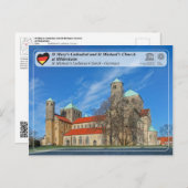 ユネスコWHS – 聖マイケルのルーテル教会 ポストカード (正面/裏面)