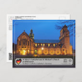 ユネスコWHS – 聖マリア大聖堂 ポストカード (正面/裏面)