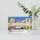 ユネスコWHS – 頭をぶつけたバッファロージャンプ ポストカード (スタンド正面)