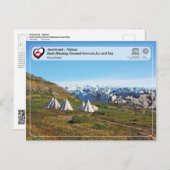 ユネスコWHS - Asivissuit - Nipisat ポストカード (正面/裏面)