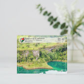 ユネスコWHS - Atsinanana - Zahamena国立公園 ポストカード (スタンド正面)