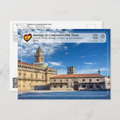 ユネスコWHS - Colexio de San Xerome ポストカード (正面/裏面)