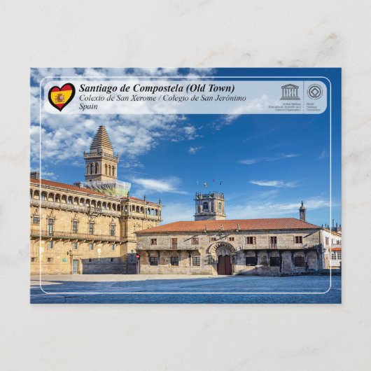 ユネスコWHS - Colexio de San Xerome ポストカード (正面)