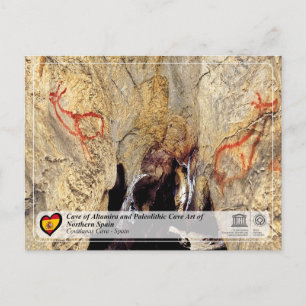 ユネスコWHS - Covalanas Cave / Cueva de Covalanas ポストカード