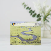 ユネスコWHS - Danube Delta ポストカード (スタンド正面)