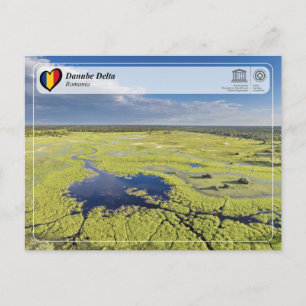 ユネスコWHS - Danube Delta ポストカード