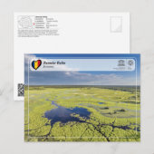 ユネスコWHS - Danube Delta ポストカード (正面/裏面)