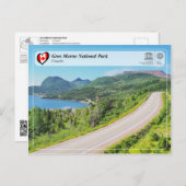 ユネスコWHS - Gros Morne国立公園 ポストカード (正面/裏面)