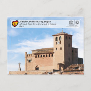 ユネスコWHS - Iglesia de Santa Tecla ポストカード