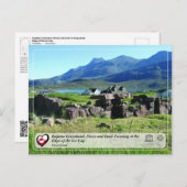 ユネスコWHS - Kujataa Greenland – イヌイット農業 ポストカード (正面/裏面)