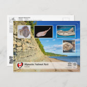 ユネスコWHS - Miguasha国立公園 ポストカード (正面/裏面)