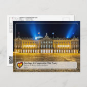 ユネスコWHS - Palacio de Rajoy / Pazo de Raxoi ポストカード (正面/裏面)