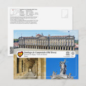 ユネスコWHS - Palacio de Rajoy / Pazo de Raxoi ポストカード (正面/裏面)