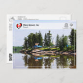 ユネスコWHS - Pimachiowin Aki ポストカード (正面/裏面)