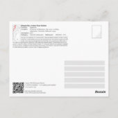 ユネスコWHS - Qhapaq Nan, Andean Road System ポストカード (裏面)