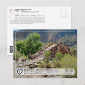 ユネスコWHS - Qhapaq Nan, Andean Road System ポストカード (正面/裏面)