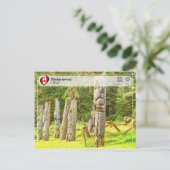 ユネスコWHS - sgang Gway ポストカード (スタンド正面)