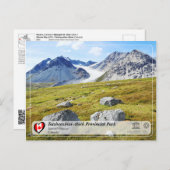 ユネスコWHS - Tatshenshini-Alsek地方公園 ポストカード (正面/裏面)