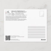 ユネスコWHS - Tatshenshini-Alsek地方公園 ポストカード (裏面)