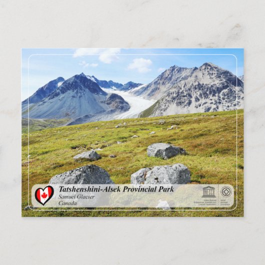 ユネスコWHS - Tatshenshini-Alsek地方公園 ポストカード (正面)