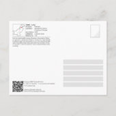 ユネスコWHS - Taxila – ジャウリアン仏教寺院 ポストカード (裏面)