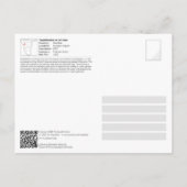 ユネスコWHS - Twyfelfontein ポストカード (裏面)