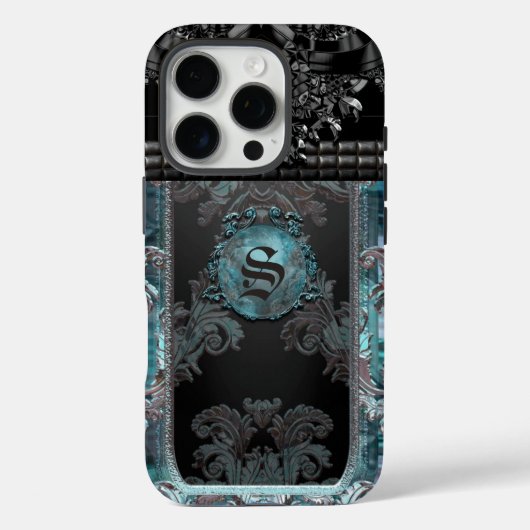 ユノボーペシフェゴシックユニークモノグラム Case-Mate iPhoneケース (裏面)