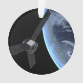 ユノ宇宙船の地球フライバイ中 オーナメント (正面)