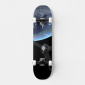 ユノ宇宙船の地球フライバイ中 スケートボード (正面)