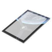 ユノ宇宙船の地球フライバイ中 ノートパッド (アングル)