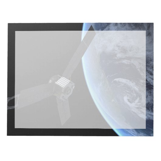 ユノ宇宙船の地球フライバイ中 ノートパッド (正面)