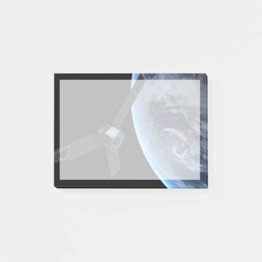 ユノ宇宙船の地球フライバイ中 ポストイット (正面)