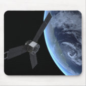ユノ宇宙船の地球フライバイ中 マウスパッド (正面)