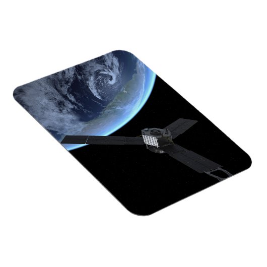 ユノ宇宙船の地球フライバイ中 マグネット (右側)