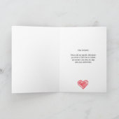 ユバラレル・バレンタイン 私は足を剃った カード (内部)