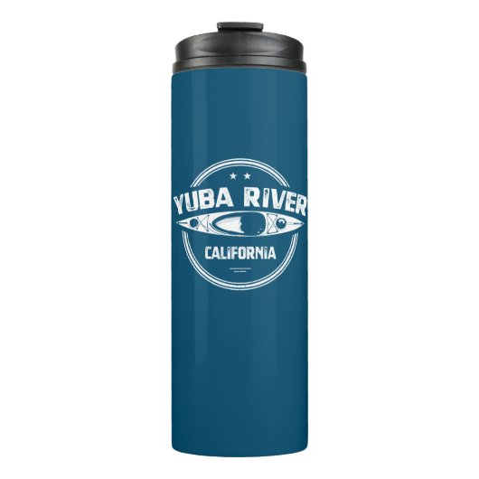 ユバリバーカリフォルニアカヤック タンブラー (正面)