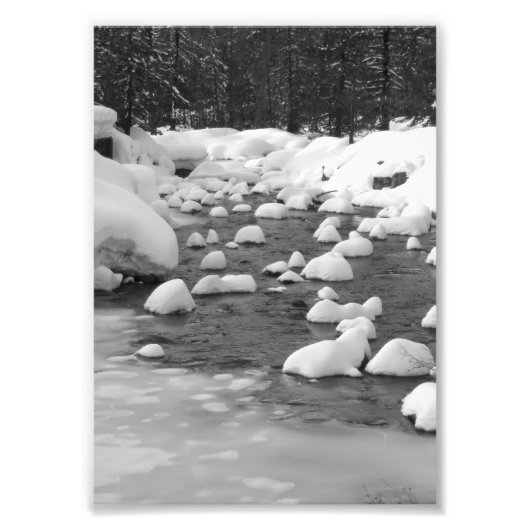 ユバ川の写真 フォトプリント            (正面)