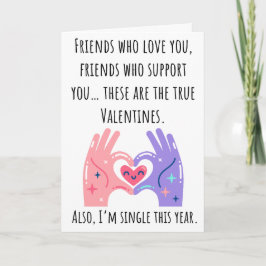 ユバ・バレンタイン 私は今年シングル フォールド カード