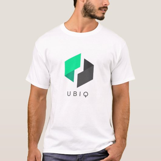 ユビカッコいいク暗号通貨記号 Tシャツ (正面)