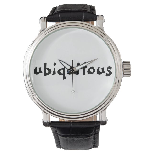 ユビキタス 腕時計 (正面)