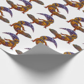 ユブレファリス・マキュラリウス・ヒョウ・ゲコ ラッピングペーパー (角)