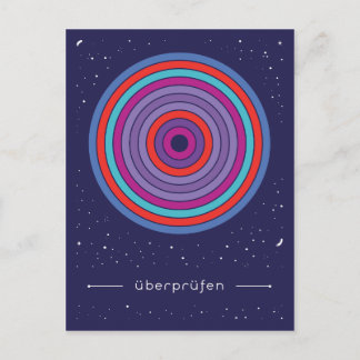 ユベルプリュフェン ポストカード